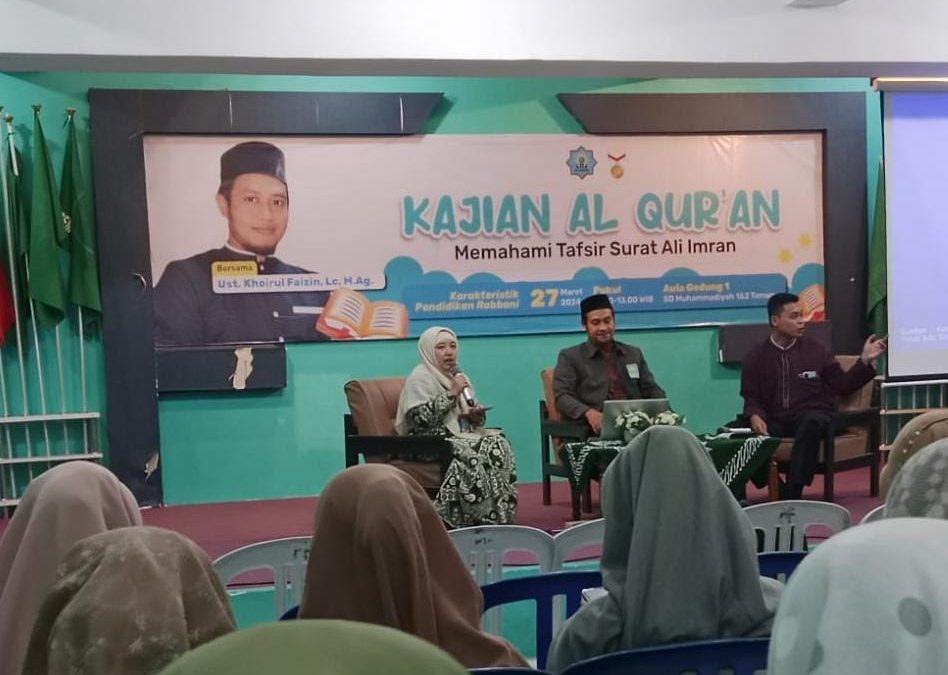 SD Mumtaz Gelar Kajian Karakteristik Pendidikan Rabbani dalam Surat Ali Imran