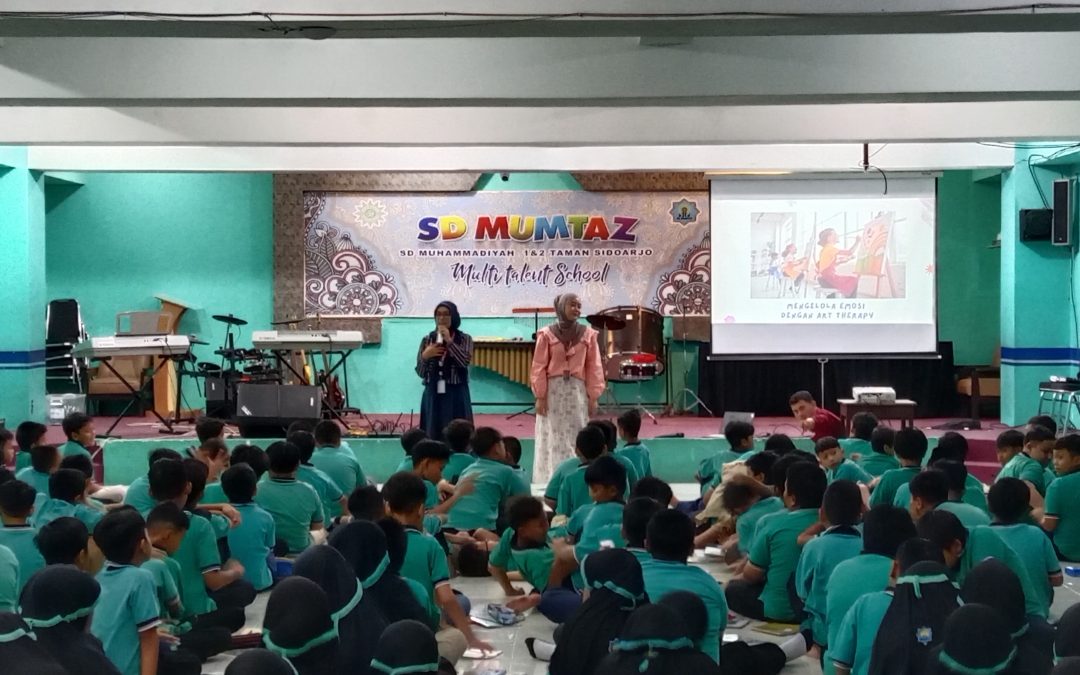 BELAJAR MENGELOLA EMOSI DENGAN BIJAK, SISWA SD MUMTAZ ANTUSIAS IKUTI KEGIATAN PENGEMBANGAN DIRI